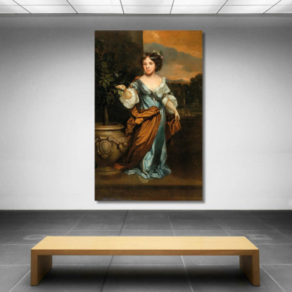 Ritratto Di Una Ragazza 2 Nicolaes Maes nma13 quadro stampato su tela