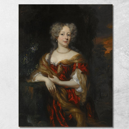 Ritratto Di Una Dama 2 Nicolaes Maes nma15 quadro stampato su tela