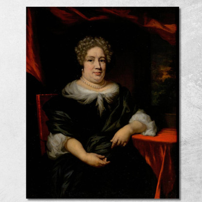 Ritratto Di Una Dama 3 Nicolaes Maes nma16 quadro stampato su tela