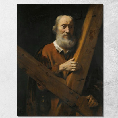 San Andrea Nicolaes Maes nma34 quadro stampato su tela