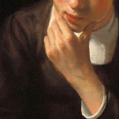 Il Sognatore Ad Occhi Aperti Nicolaes Maes nma36 quadro stampato su tela