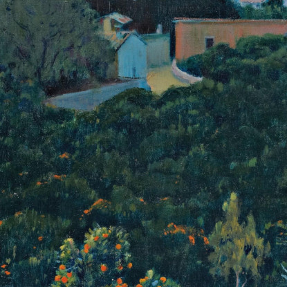 La Valle Di Sóller Santiago Rusiñol srs11 quadro stampato su tela