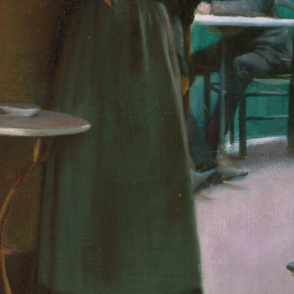 Interno Di Un Caffè Santiago Rusiñol srs18 quadro stampato su tela