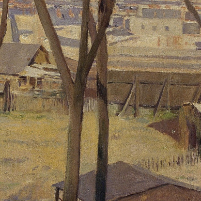 La Butte Santiago Rusiñol srs20 quadro stampato su tela