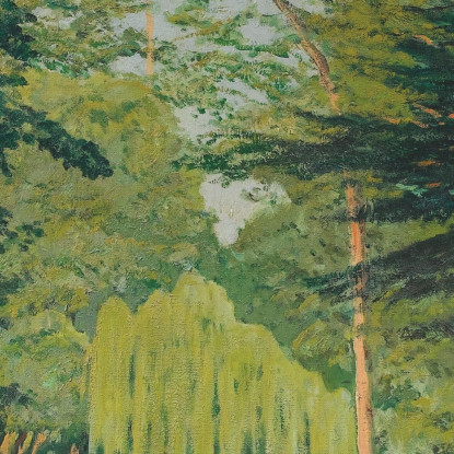 Parco Bades Arbúcies Santiago Rusiñol srs27 quadro stampato su tela