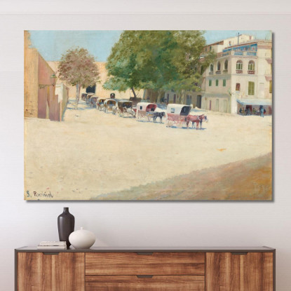 Passeggiata Di Maiorca Santiago Rusiñol srs28 quadro stampato su tela