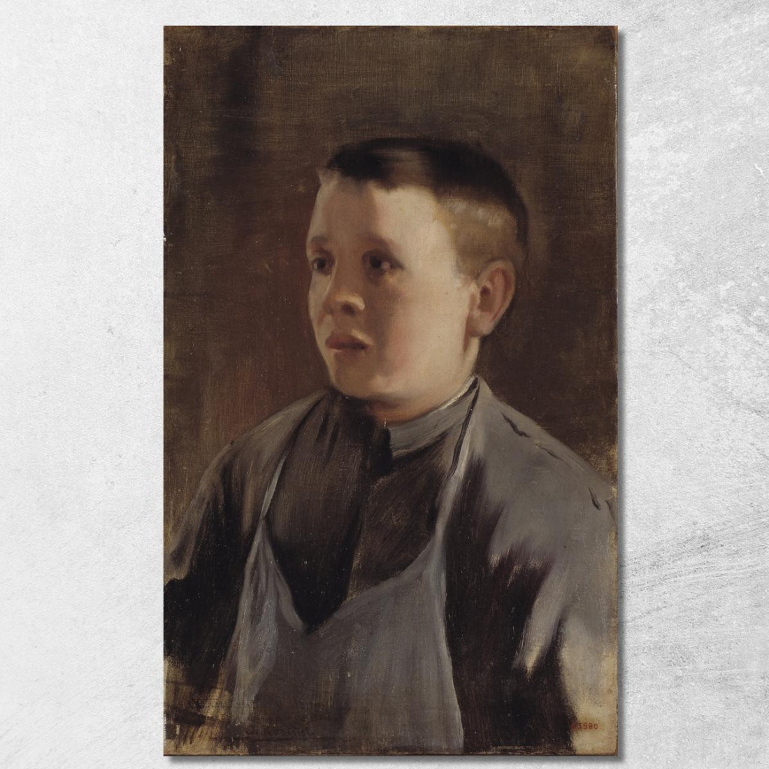 Ritratto Di Un Ragazzo Santiago Rusiñol srs30 quadro stampato su tela