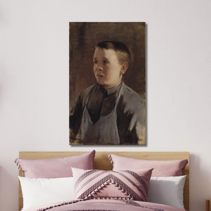 Ritratto Di Un Ragazzo Santiago Rusiñol srs30 quadro stampato su tela