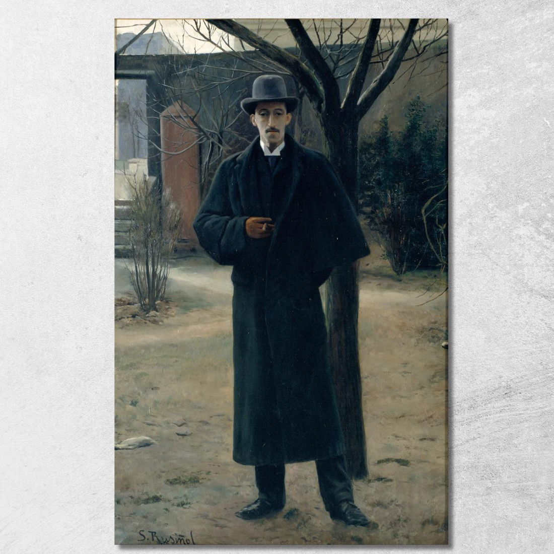 Ritratto Di Miquel Utrillo Santiago Rusiñol srs32 quadro stampato su tela