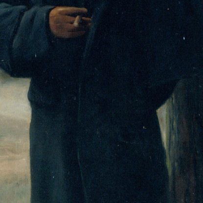 Ritratto Di Miquel Utrillo Santiago Rusiñol srs32 quadro stampato su tela