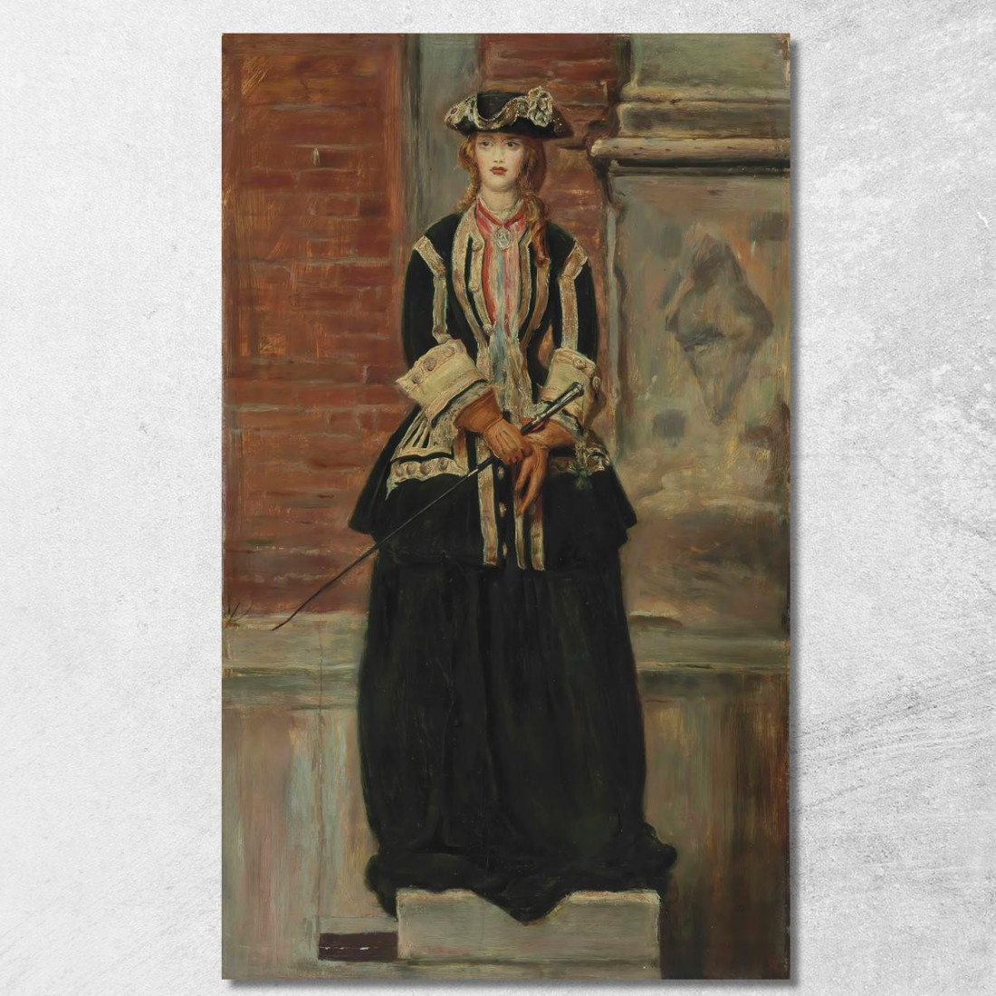 Charlie È Il Mio Tesoro Sir John Everett Millais jem5 quadro stampato su tela