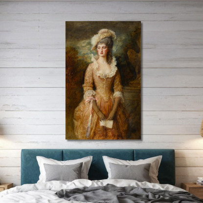 Clarissa Sir John Everett Millais jem6 quadro stampato su tela