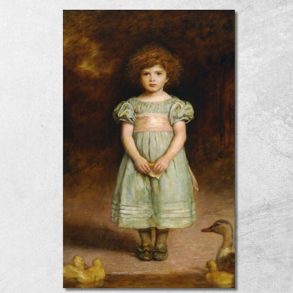 Anatroccoli Sir John Everett Millais jem9 quadro stampato su tela