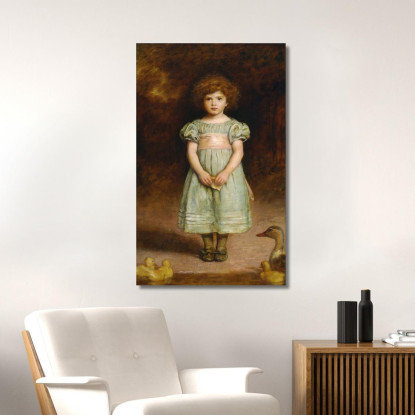 Anatroccoli Sir John Everett Millais jem9 quadro stampato su tela