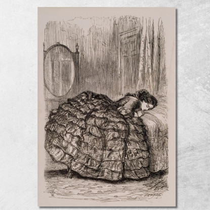 Framley Parsonage – Non Era Forse Una Menzogna? Sir John Everett Millais jem10 quadro stampato su tela