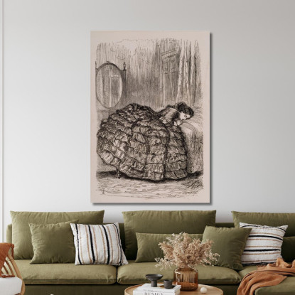 Framley Parsonage – Non Era Forse Una Menzogna? Sir John Everett Millais jem10 quadro stampato su tela