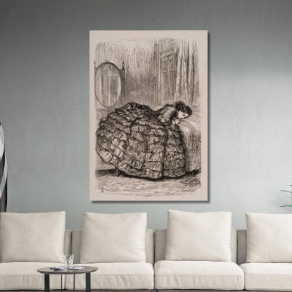 Framley Parsonage – Non Era Forse Una Menzogna? Sir John Everett Millais jem10 quadro stampato su tela