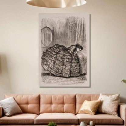 Framley Parsonage – Non Era Forse Una Menzogna? Sir John Everett Millais jem10 quadro stampato su tela