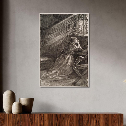 Irene Sir John Everett Millais jem13 quadro stampato su tela