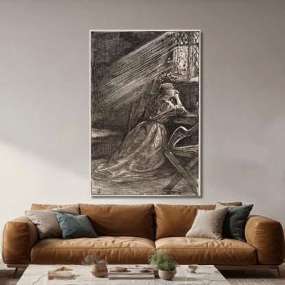Irene Sir John Everett Millais jem13 quadro stampato su tela