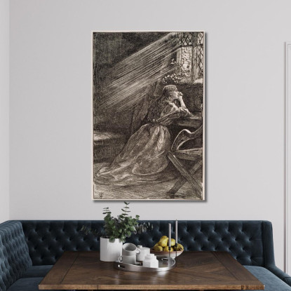 Irene Sir John Everett Millais jem13 quadro stampato su tela