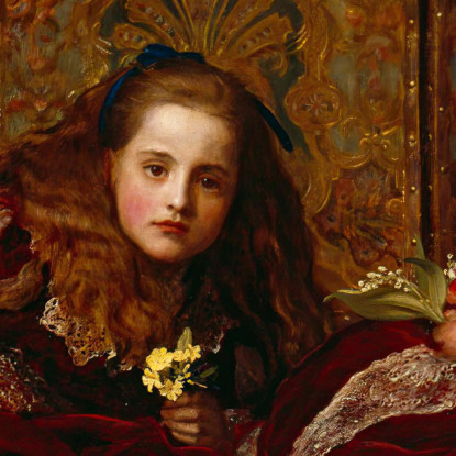 Ore Di Svago Sir John Everett Millais jem15 quadro stampato su tela