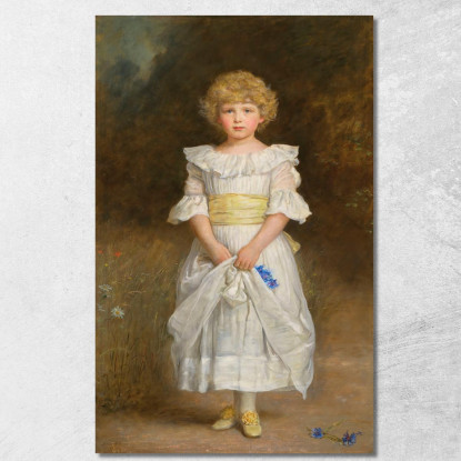 Ritratto Di Dorothy Lawson Sir John Everett Millais jem27 quadro stampato su tela