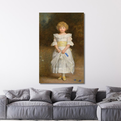 Ritratto Di Dorothy Lawson Sir John Everett Millais jem27 quadro stampato su tela