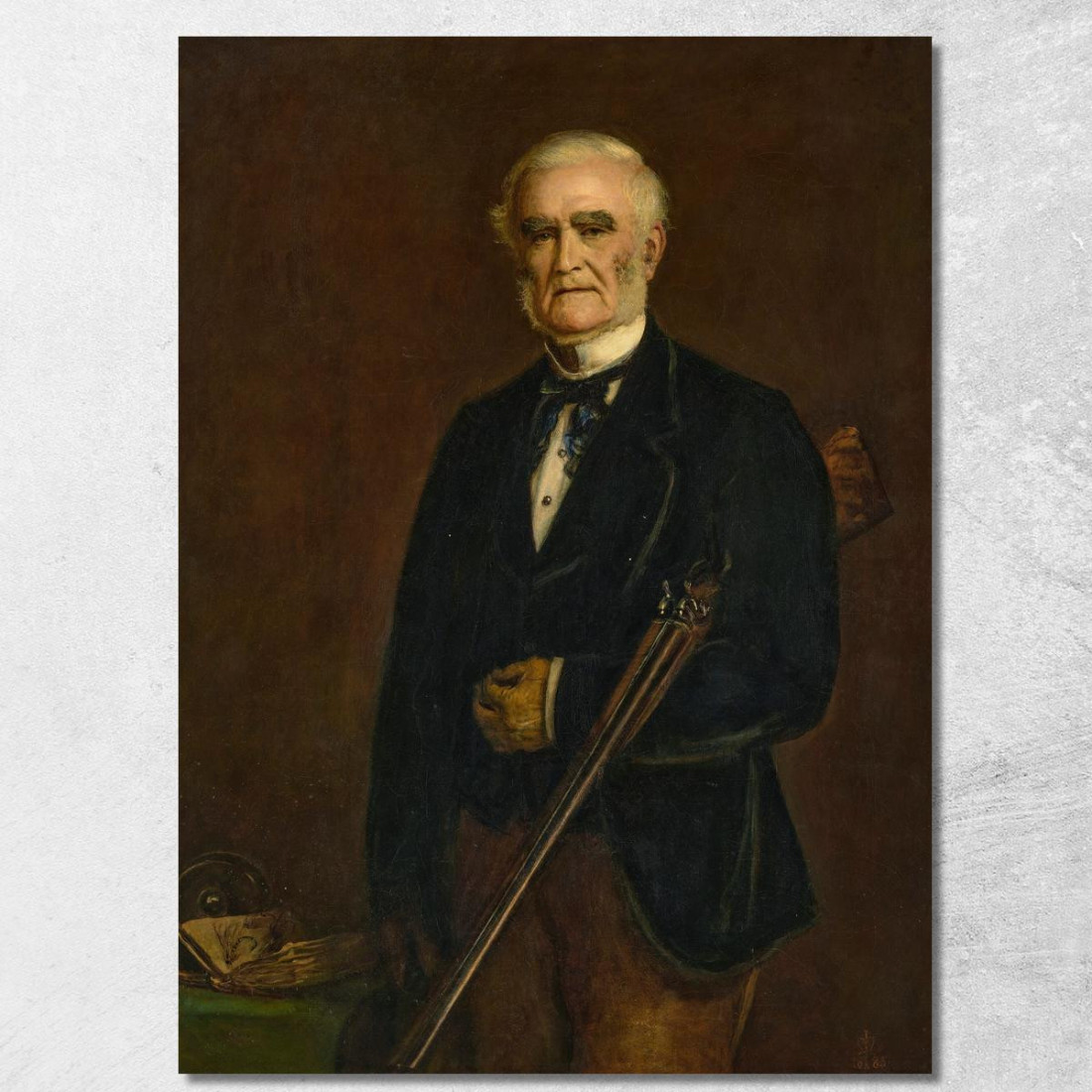 Ritratto Di Fleetwood Pellew Wilson J.P. D.L. Sir John Everett Millais jem28 quadro stampato su tela