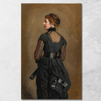 Ritratto Di Kate Perugini Figlia Di Charles Dickens Sir John Everett Millais jem29 quadro stampato su tela