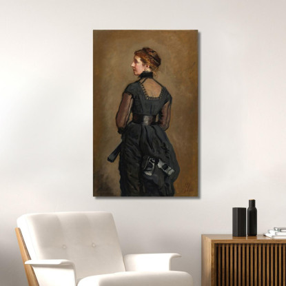 Ritratto Di Kate Perugini Figlia Di Charles Dickens Sir John Everett Millais jem29 quadro stampato su tela