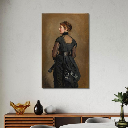 Ritratto Di Kate Perugini Figlia Di Charles Dickens Sir John Everett Millais jem29 quadro stampato su tela