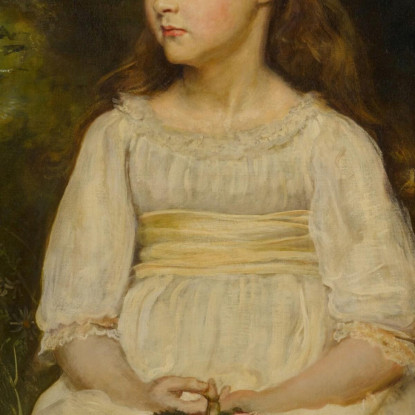 Ritratto Di Miss Scott Figlia Del Defunto Thomas Alexander Scott Di Filadelfia Sir John Everett Millais jem32 quadro stampato s