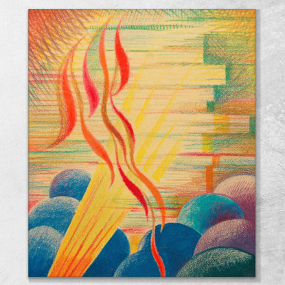 Finale 2 Karl Wiener kwn187 quadro stampato su tela
