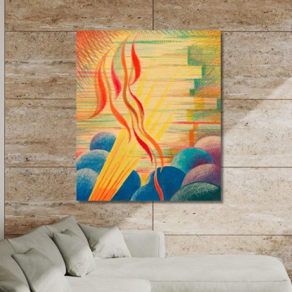 Finale 2 Karl Wiener kwn187 quadro stampato su tela