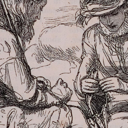 I Pescatori Del Dove – Stansbury E Felton Selezionano La Preda Sir John Everett Millais jem45 quadro stampato su tela