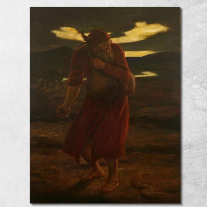 La Parabola Della Zizzania Sir John Everett Millais jem54 quadro stampato su tela