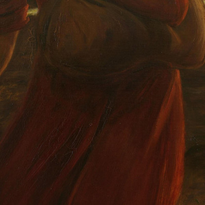 La Parabola Della Zizzania Sir John Everett Millais jem54 quadro stampato su tela