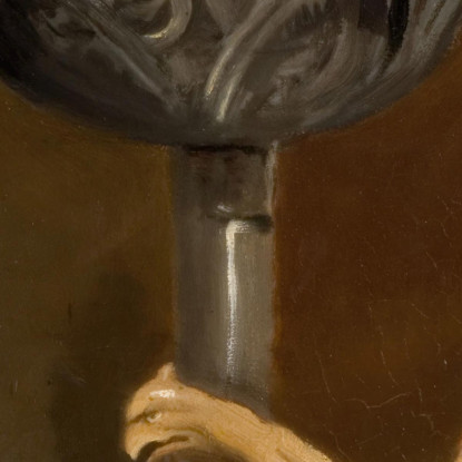 Tre Impugnature Di Spada Sir John Everett Millais jem60 quadro stampato su tela