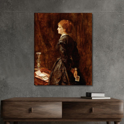 Sì O No? Sir John Everett Millais jem62 quadro stampato su tela