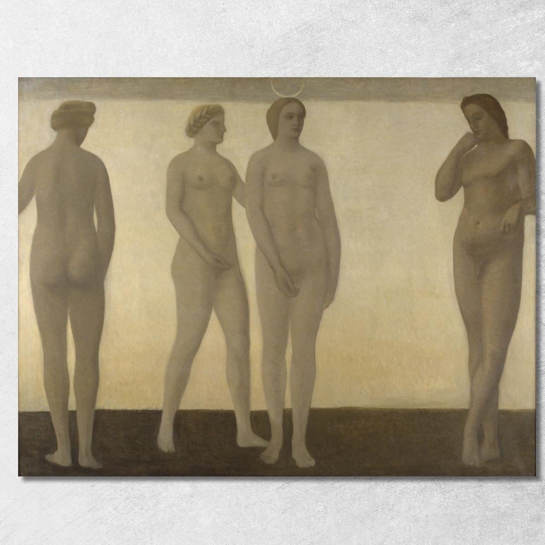 Artemide Vilhelm Hammershøi vhm6 quadro stampato su tela