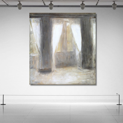 Il Soggiorno A Frederiksberg Allé Vilhelm Hammershøi vhm7 quadro stampato su tela