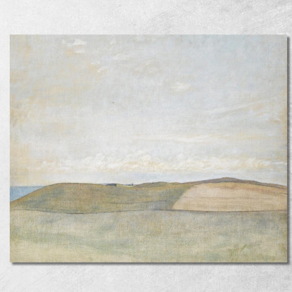 Da Refsnæs Vilhelm Hammershøi vhm12 quadro stampato su tela