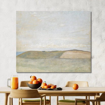 Da Refsnæs Vilhelm Hammershøi vhm12 quadro stampato su tela