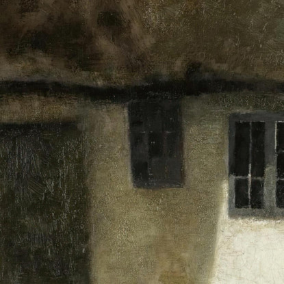 Angolo Di Una Fattoria Vilhelm Hammershøi vhm14 quadro stampato su tela