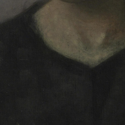 Ida Hammershøi Moglie Dell'Artista Con Una Tazza Da Tè Vilhelm Hammershøi vhm15 quadro stampato su tela