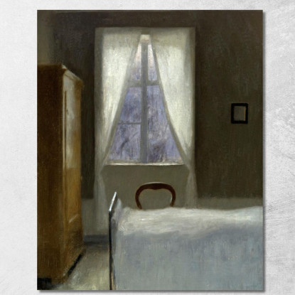 Interno 2 Vilhelm Hammershøi vhm22 quadro stampato su tela