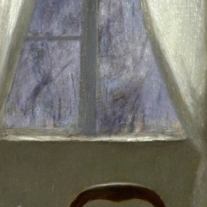 Interno 2 Vilhelm Hammershøi vhm22 quadro stampato su tela