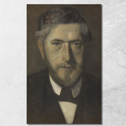 Jens Ferdinand Willumsen. Studio Per "Cinque Ritratti" Vilhelm Hammershøi vhm40 quadro stampato su tela