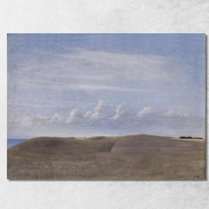 Paesaggio Vilhelm Hammershøi vhm42 quadro stampato su tela
